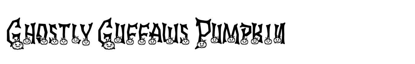 Ghostly Guffaws Pumpkin